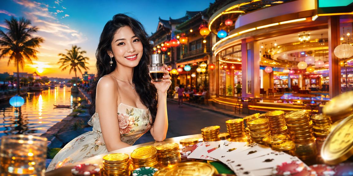 Người chơi thư giãn tại Hội An trong không khí giải trí cân bằng và có trách nhiệm